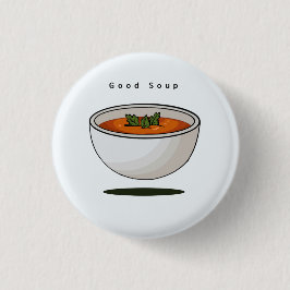 フードバッジ、ピンバッジ、ボタン、美味しいスープ、バッジ 缶バッジ