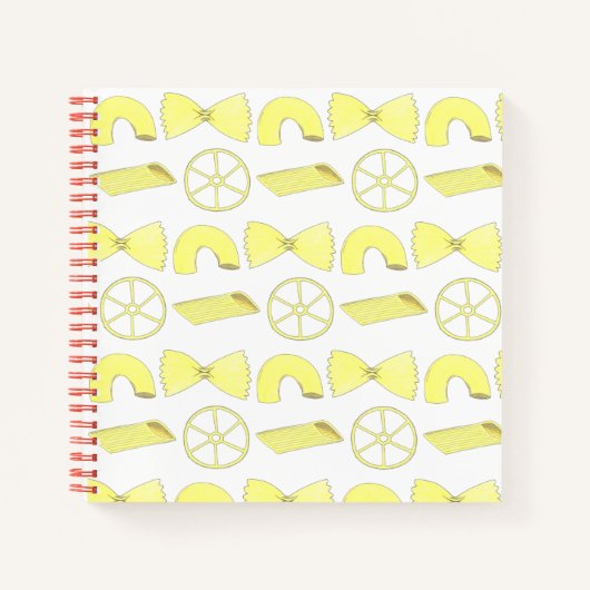 フードパイタリアンスタスパゲッティミートボールマリナラ ノートブック (正面)