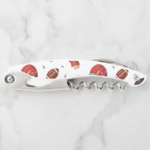 フードパターン付きサッカースポーツ用具 ソムリエナイフ (正面)