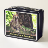 フードパッション – 大きな猫動物 メタルランチボックス (裏面)