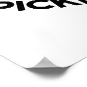 フードパンズマイフードパファンシーンおもしろいをピクルス ポスター (角)