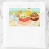 フードピクニックシール 長方形シール (バッグ)