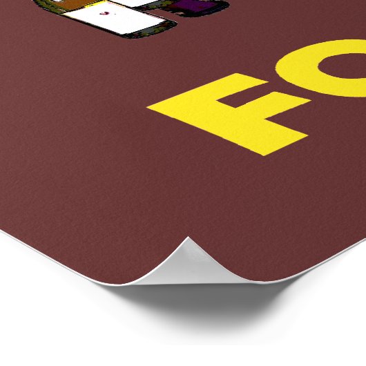 フードピラミッド ポスター (角)