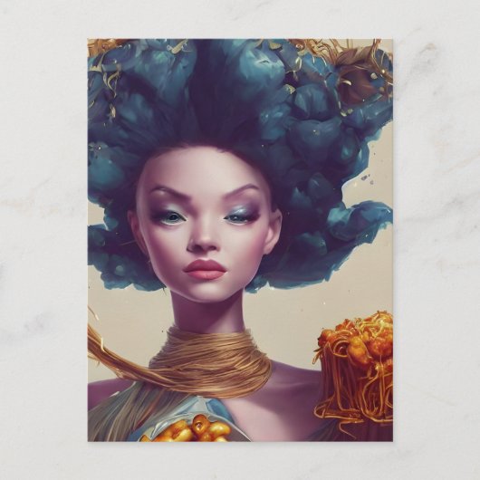 フードファイトクイーンポストカード ポストカード (正面)