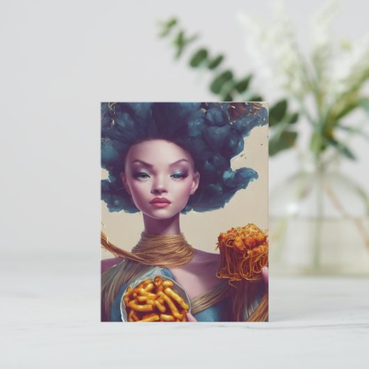 フードファイトクイーンポストカード ポストカード (スタンド正面)