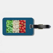 フードフイタリアンラグ荷物タグ ラゲッジタグ (裏面横)