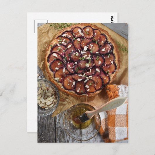 フードフォトグラファー梅ハニータルト ポストカード (正面/裏面)