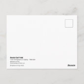 フードフォトグラファー梅ハニータルト ポストカード (裏面)