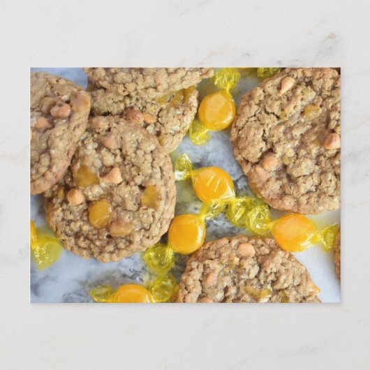 フードフォトグラファーButterscotch Oatmeal Cookie ポストカード (正面)