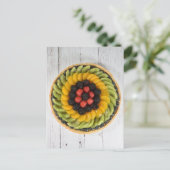 フードフォトグラフィーフレッシュフルーツタルトauxフルーツ ポストカード (スタンド正面)