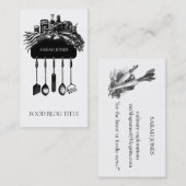 フードブログロつるゴの台所用品 名刺 (正面/裏面)