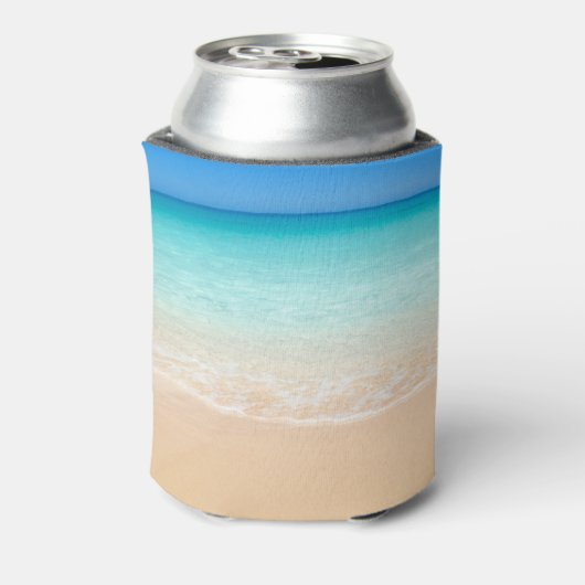 フードブーズバッドダンスムーブメントおもしろいビーチ結婚式 缶クーラー (缶裏面)