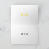 フードプロセッサ&ブレンダー漫画イラストレーション カード (内部)