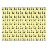 フードプロセッサ&ブレンダー漫画イラストレーション テーブルクロス (正面(横))