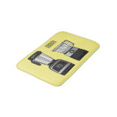 フードプロセッサ&ブレンダー漫画イラストレーション バスマット (アングル)