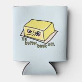 フードプンをバターで返す。 缶クーラー (正面)