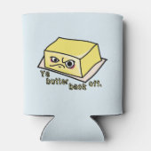 フードプンをバターで返す。 缶クーラー (裏面)