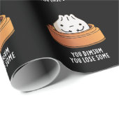 フードプンダークおもしろいBGを失うディムサム ラッピングペーパー (ロールコーナー)