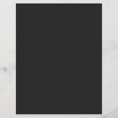 フードメニューフライヤー チラシ (裏面)