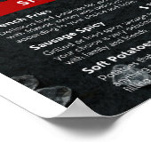 フードメニューポスター ポスター (角)