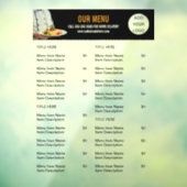 フードメニュー ケータリング レストラン ビジネス ウィンドウサイン (シート3)