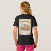フードラバーの家族 Tシャツ (裏面フル)