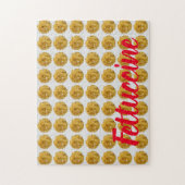 フードラバー用フェツシネパスタ麺パターン ジグソーパズル (縦)