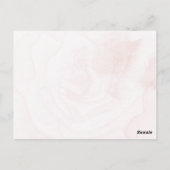 フードラバー、デザートラバーパーティの招待状 ポストカード (裏面)