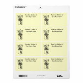 フードラベルのキッチンから ラベル (フルシート)