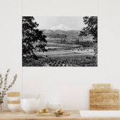 フードリバーバレー写真からフード山 ポスター (キッチン)