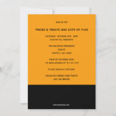 フードリンクと魔女の醸造ハローウィンパーティ 招待状 (裏面)