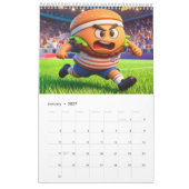 フードリーグサッカー カレンダー (1月 2027)