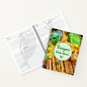 フードレシピブックforホーム調理師&シェフ | 料理 ノートブック (内部)