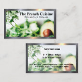 フードレストランサラダ | アバカド 名刺 (正面/裏面)