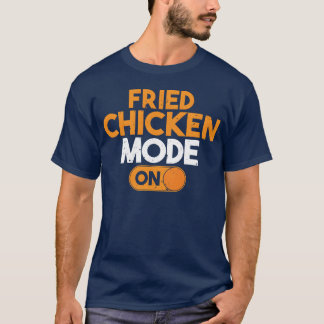 フード中毒ライフスタイル フライドチキン ファストフード ギフト Tシャツ