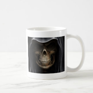 フード付きのスカル-死神 コーヒーマグカップ