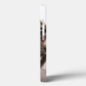 フード付きスウェットシャツのパグ Case-Mate iPhoneケース (裏面 / 左)