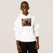 フード付きスウェットシャツをからかいます (正面フル)