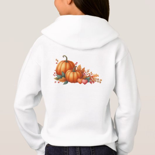 フード付きスウェットシャツ秋ユニセックスフード付きスウェットシャツ (裏面)