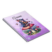 フード付きスウェットシャツ遊のヴァイオラの妖精 ノートブック (右側)