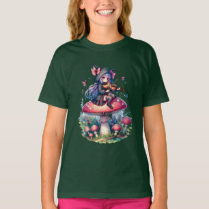 フード付きスウェットシャツ遊のヴァイオラの妖精 Tシャツ