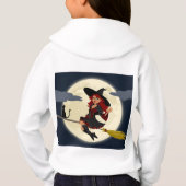 フード付きスウェットシャツ (裏面)