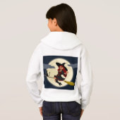 フード付きスウェットシャツ (裏面フル)