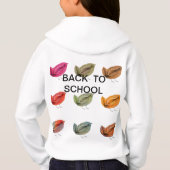 フード付きスウェットシャツ (裏面)