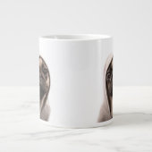 フード付きスウェットシャツ ジャンボコーヒーマグカップ (正面)