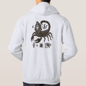 フード付きスウェットシャツ パーカ (裏面)