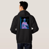 フード付きスウェットシャツ パーカ (裏面フル)