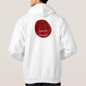 フード付きスウェットシャツ パーカ (裏面)