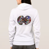 フード付きスウェットシャツ パーカ (裏面)