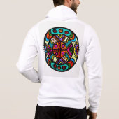 フード付きスウェットシャツ パーカ (裏面)